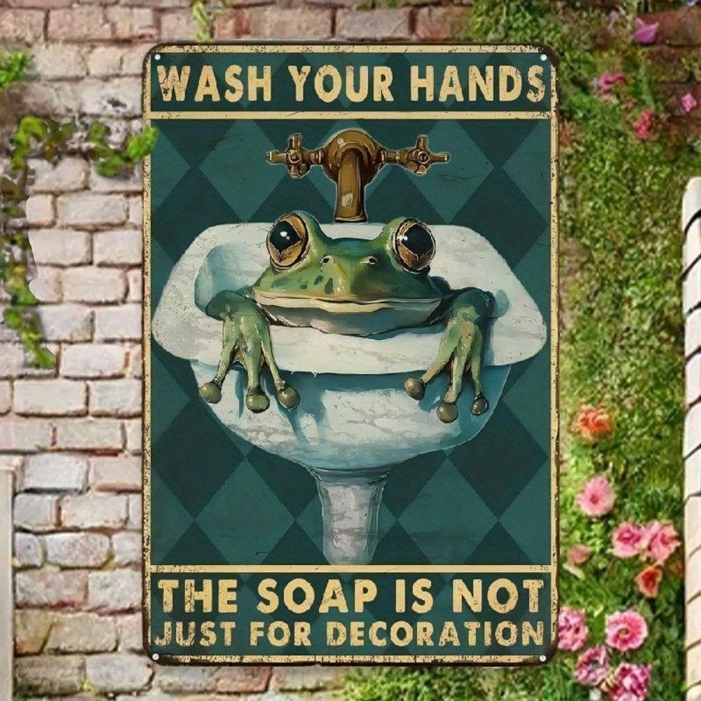 Tin Sign Art Metal Wall Decor 20x30cm Retro Vintage Painting