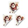 Christmas Wall Stickers Santa Claus Decals Art Decor for Living Room Kitchen