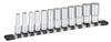 Tone HSBL312 Deep Socket Set with 12 Pieces (Hexagonal Holder), 9.5mm (3/8") Drive,