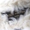 Louis Vuitton Sandals LV Logo Monogram Fur Mules Brown Monogram Canvas Mens 7 Used