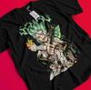 Dr Stone T-Shirt Senku Ishigami Tshirt Ryusui Tee Asagiri Seiyuu Anime Shirt BB570