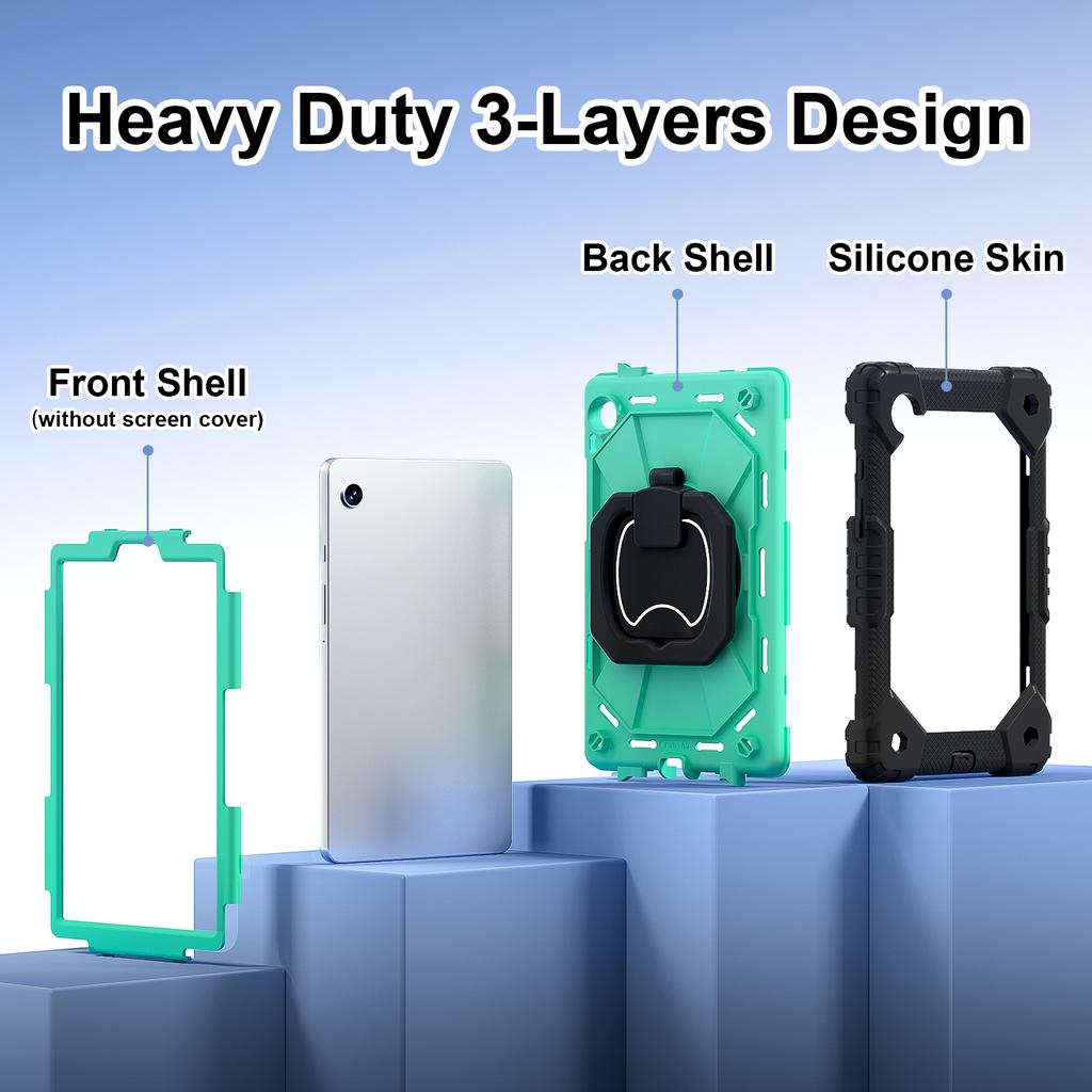 Tablet Protective Case C3 Model Suitable for Samsung Galaxy Tab A11 8.7”() with Satchel Stand 12 Colors Available