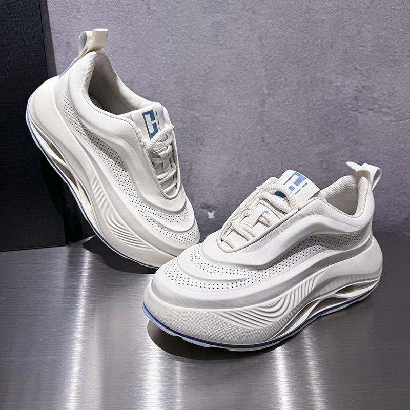 

Мода 2024 года, новые весенне-осенние женские кроссовки из вулканизированной кожи, легкие повседневные спортивные туфли для женщин, нескользящие кроссовки на платформе со шнуровкой для женщин 44 бежевый