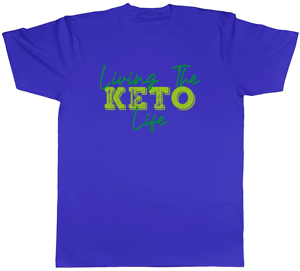 Keto Life Unisexs TShirt Gym Health Diet Fat Loss Funny Tee Gift
