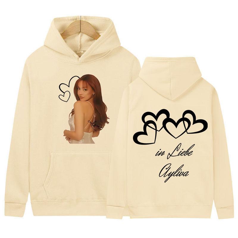Singer Die Ayliva Tour New Hoodie Men Women Casual Fashion Oversized Sweatshirt Retro Long Sleeve Fashion Hooded Streetwear