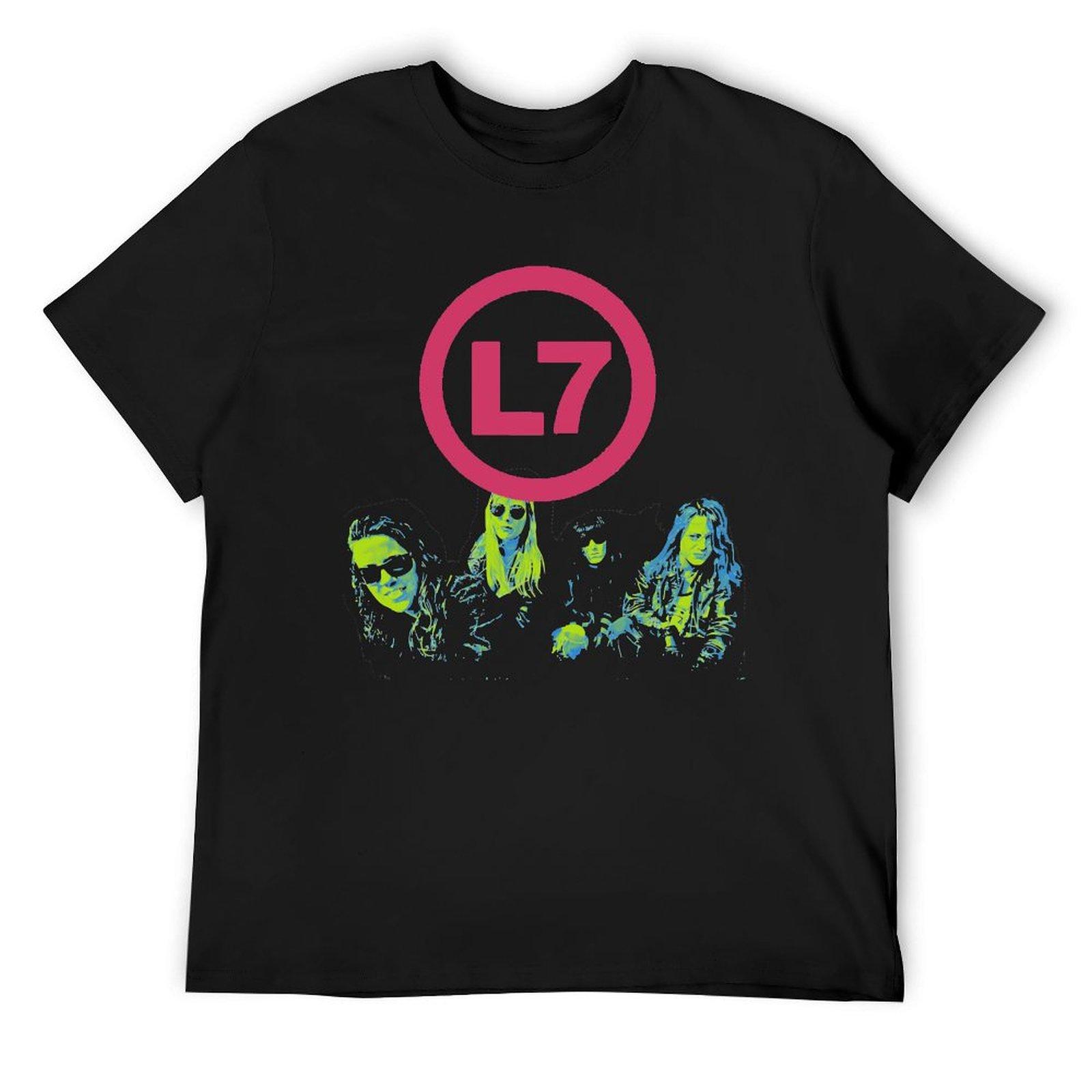 

L7 T-Shirt shirts graphic tees custom t shirt sweat designer shirts mens graphic t-shirts 4XL