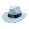 Direct Supply Top Hat Outdoor Retro Jazz Hat Vacation Travel British Style Western Cowboy Hat