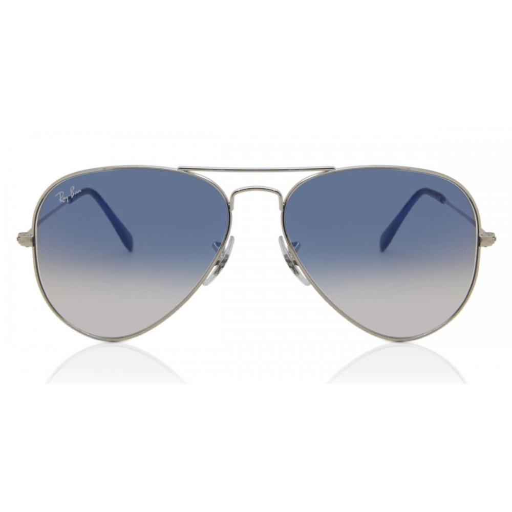 

Солнцезащитные очки унисекс Ray Ban Rb3025 Aviator Gradient 003 3f Silver/58-14-135