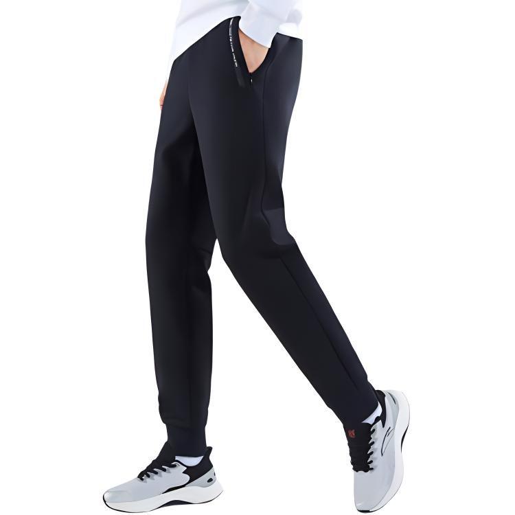 Anta Knitted Sweatpants Men's Basic Black 152317314-3