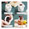Ice Cube Mold Bear Shape Silicone Ice Tray for Coffee Milk Tea Juice Cocktails BPA-Free Food Grade Soft Cute Ice Cube Maker
