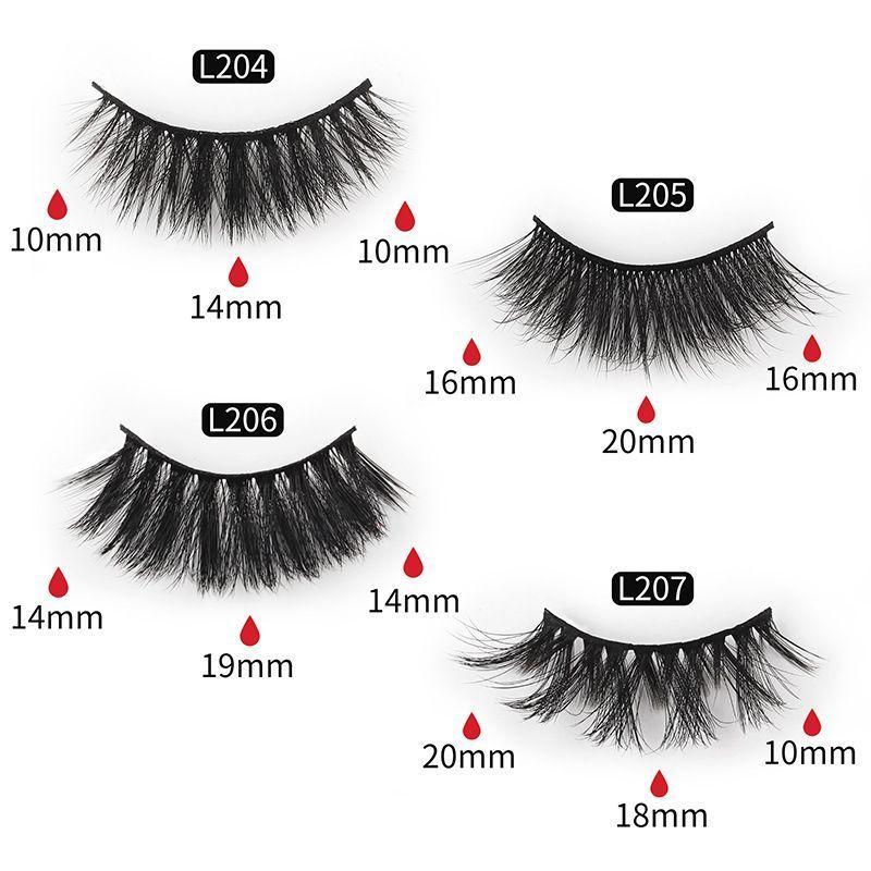 Lashie - Faux Cils (16 paires) (Modèles variés)