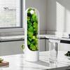 Plant Stem Hydrator Herb Saver for Refrigerator, Pods Cilantro Containers Refrigerator Side Door Storage Fresh Keeper Parsley Asparagus Kitchen