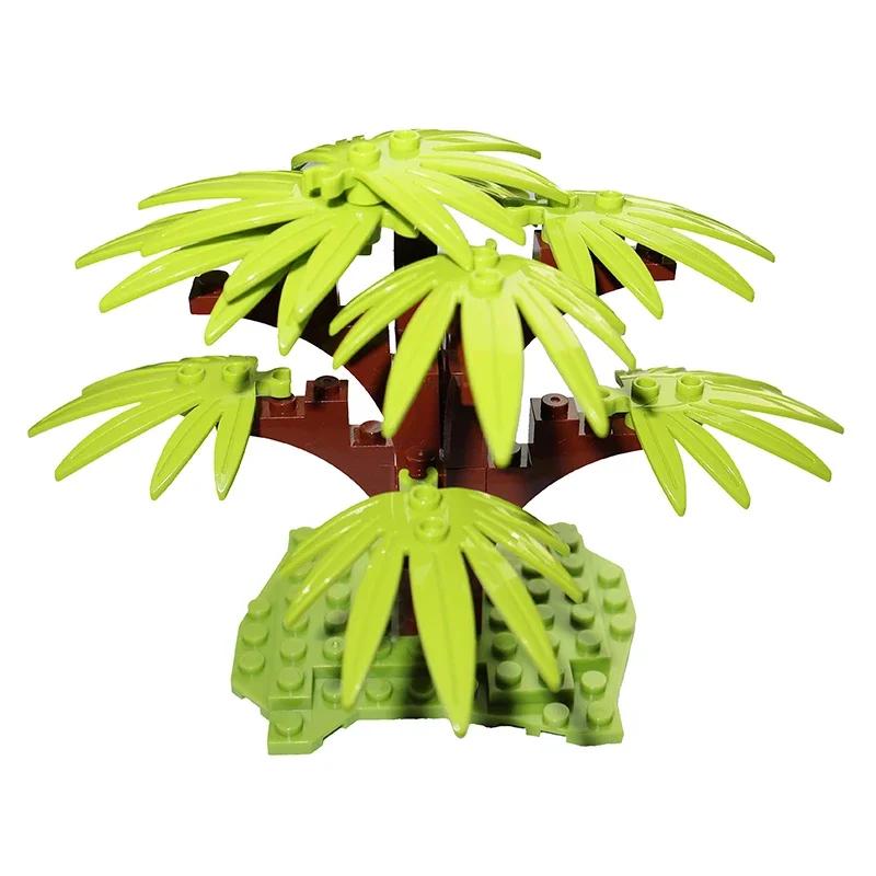 

8x10 Irregular Unique Baseplate Plant Trees Forest Garden Scene City Parts MOC Attachments DIY Constructing Block Assemble Bricks