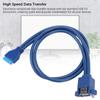 50cm USB 3.0 Extension Cable Dual Ports Panel Cable Motherboard Extension Cable  PC Building