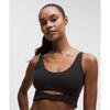 Lululemon Nulu Twist Front SCoop NeCk Bra  Light Support  B C Cup BlaCk