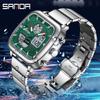 Sanda Men'S Watch Fashion Waterproof Luminous Outdoor Sports Electronic Watch Personalized Watch