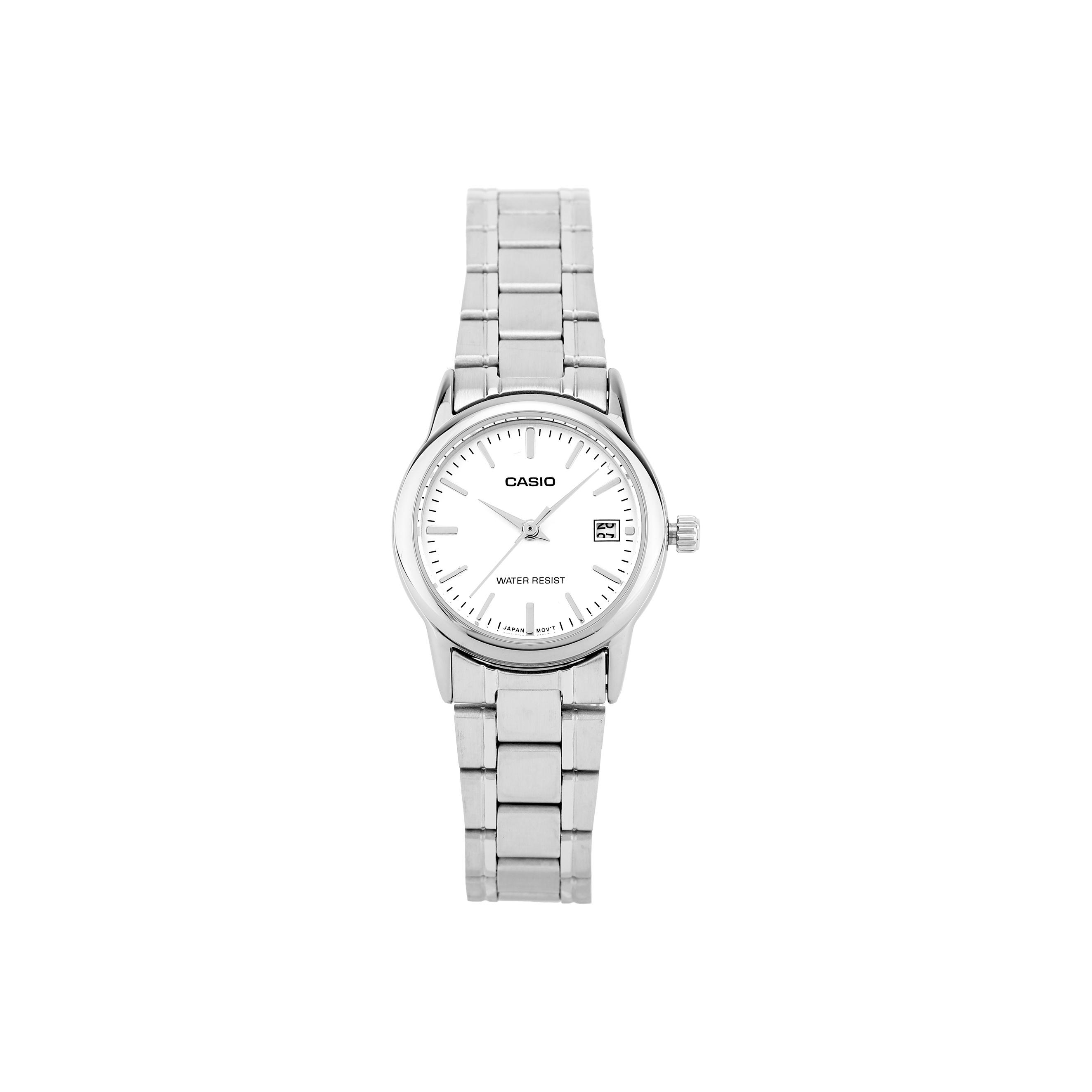 CASIO Women s Standard Series Silver Watch LTP-V002D-7A2021 Silver Strap