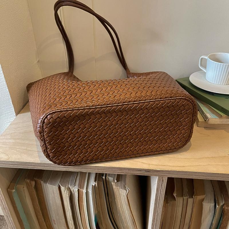 Commuter Tote Bag Women's Underarm Bag Large Capacity Shoulder Bag with Coin Purse