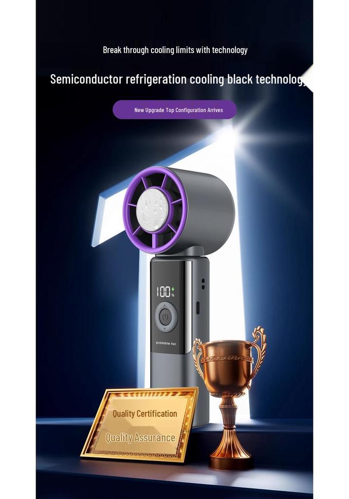 2026 High-Speed Portable Turbine Fan: Outdoor Handheld Cooling