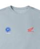 PHYPS MOTORCYCLE Seoul Motorcycle Running Short Sleeve Blue Gray