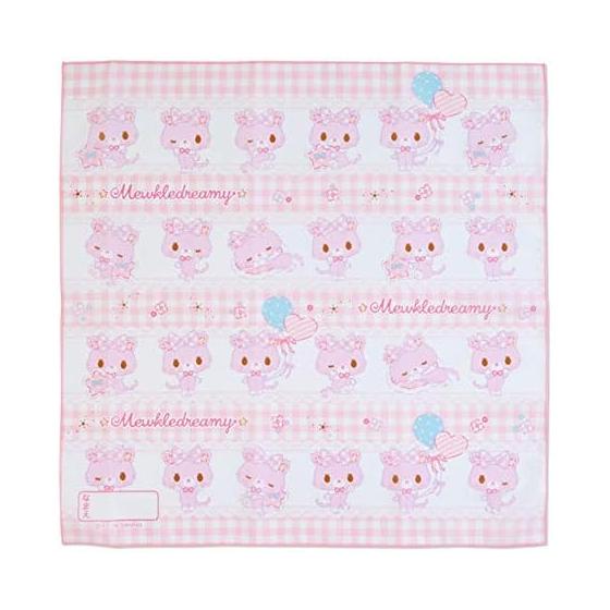 Sanrio Mule Dreamy Large Lunch Cloth Set of 3 (Check)
