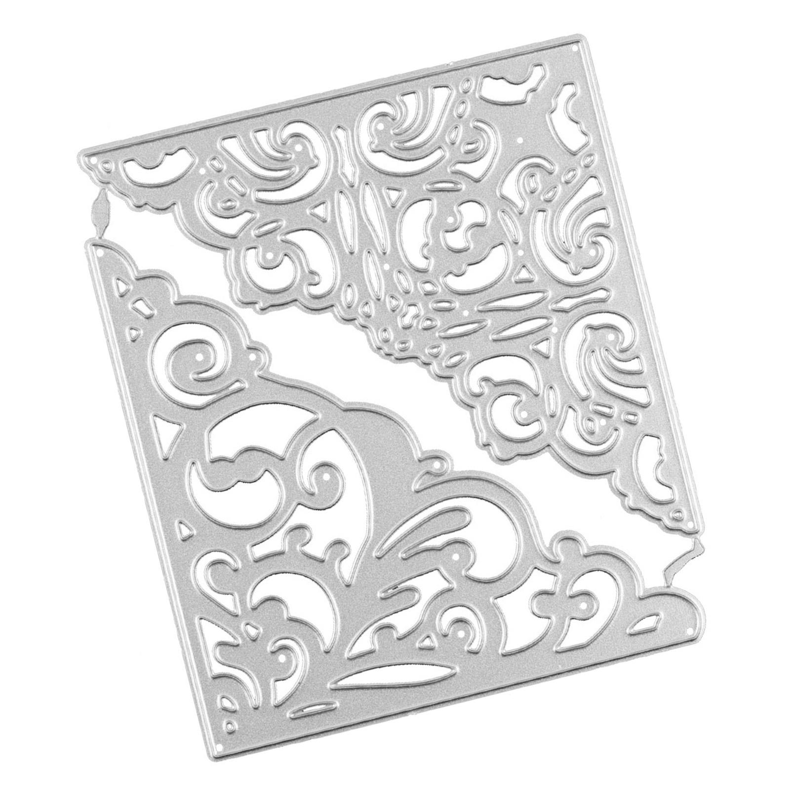 Triangular Shape Die Cut Stencils Scrapbooking Embossing Tool Carbon Steel Cutting Die for Scrapbooking Card Making 1