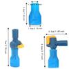 6PCS Silicone Bite Valve Replacement Tube Nozzle Replacement  for Hydration Bladder