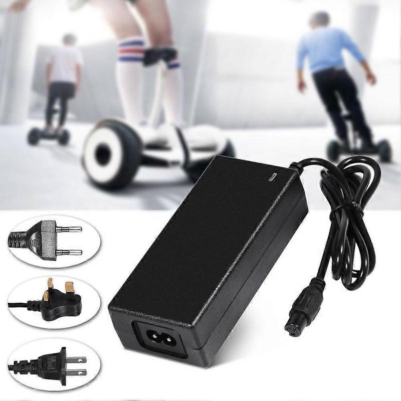 42V 2A Battery Charger Power Adapter for Electric Scooter Balancing Hoverboard Fast Charging
