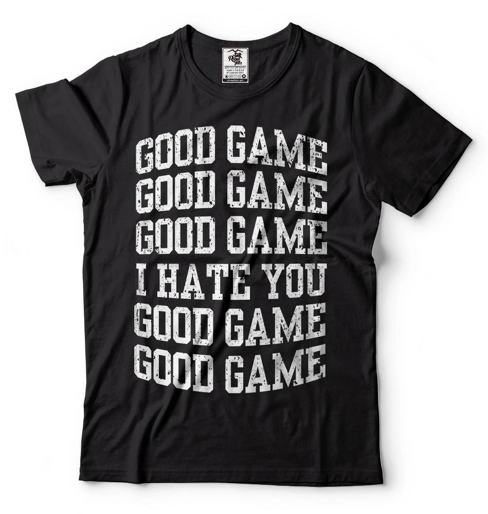 Funny Sport T-T-shirt Football Basketball Baseball Softball Humor I Hate You Tee S