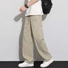 VUUG Men's Ice Silk Straight Leg Cargo Pants