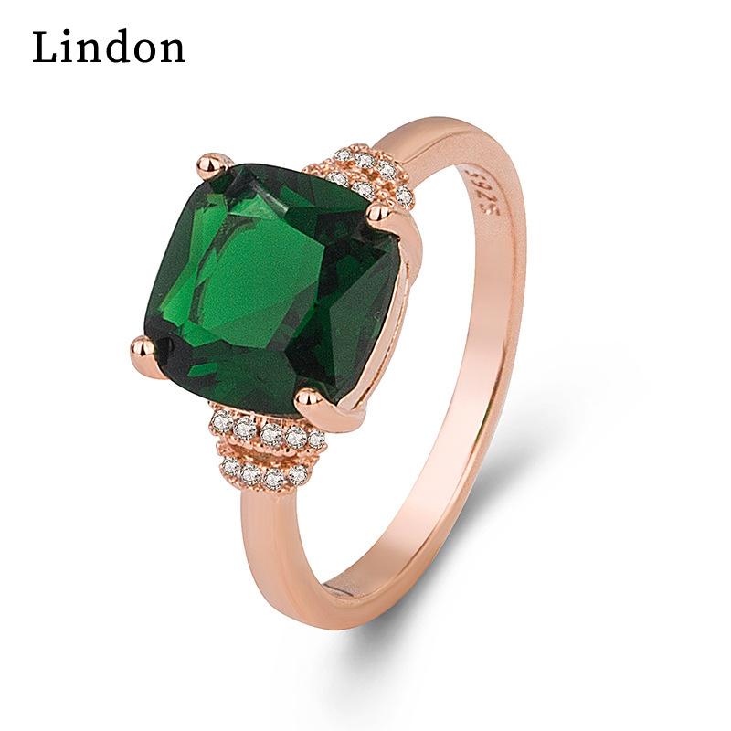 

Классическое кольцо Lindon из медного сплава с цирконием, женские ювелирные изделия, свадебный подарок для вечеринки 10