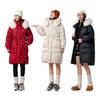 Xuezongfei Women's Hooded Goose Down Puffer Coat