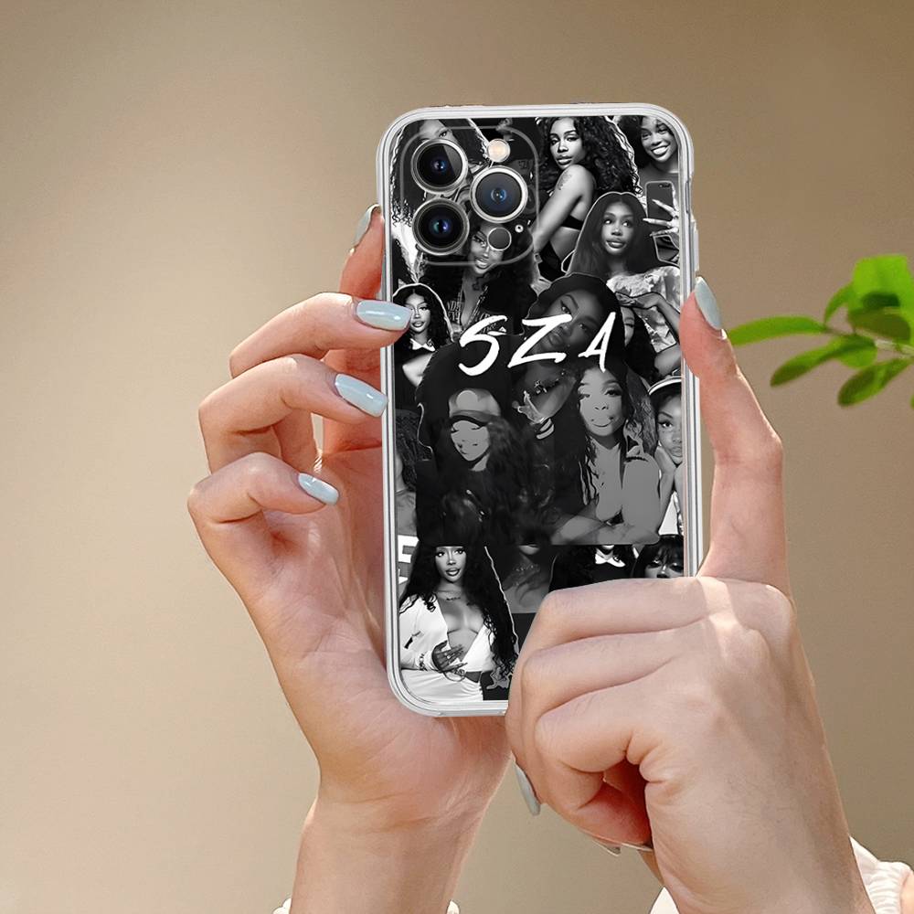

Star Singer S-Sza Phone Case For IPhone 17 16 15 Plus 14 13 Mini 12 11 Pro Max Soft Shell Cover iPhone 12