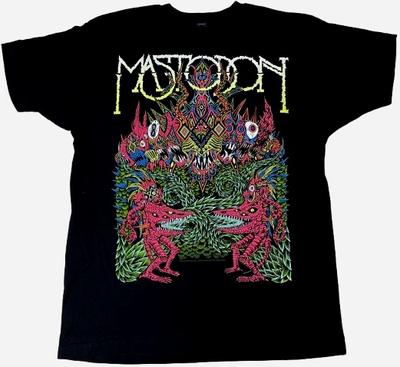 Mastodon SKINNER ART 100% Baumwolle T-Shirt Herren Shirts Top Heavy Metal Band NEU Lizenziert & Offiziell
