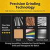 High Hardness 2-10Mm Twist Drill Bit Hex Shank Ultra-Short Hole Opener Stainless Steel Special Drill Wood Metal