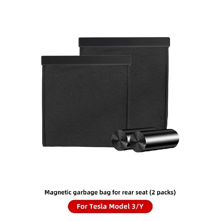 

Для Tesla Model 3 Model Y Model X Model S автомобильный мусорный мешок для мусора спинка сиденья подвесное хранилище для автомобиля Tesla 2PCS