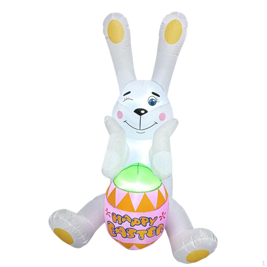 Aufblasbare Oster-Außendekoration mit Licht für den Innenhof, Rasen, Stil A