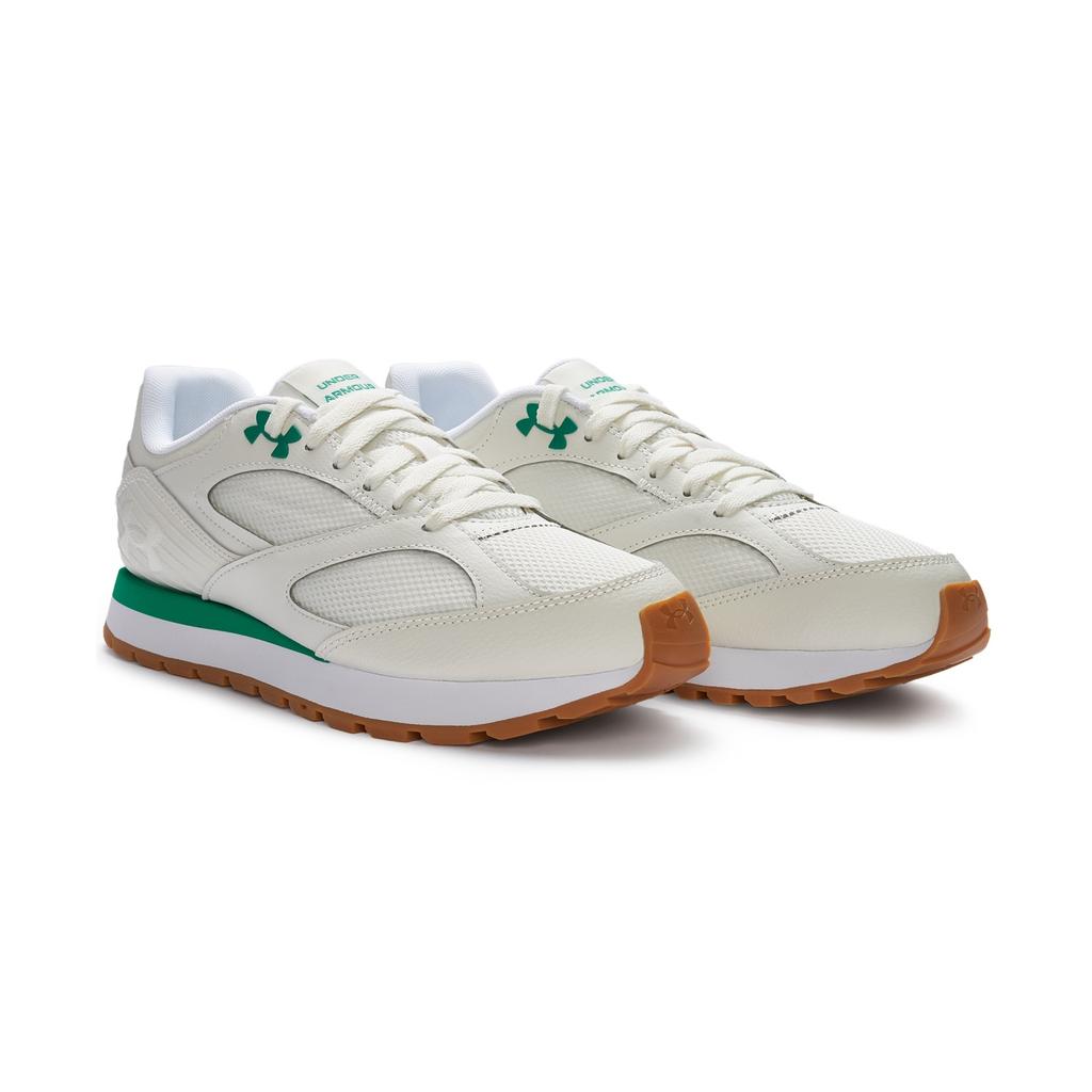 Under Armour Jogger Ground Support Durable Breathable Low Top Lifestyle Casual Shoes Men sneaker Quartz-White 3028387-116