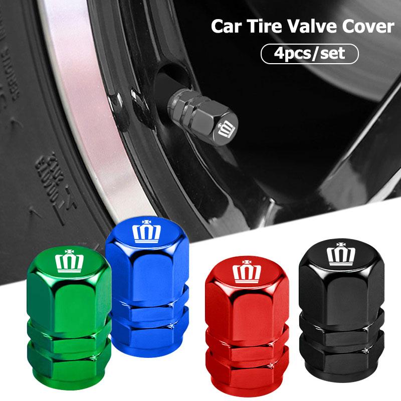 Car Tire Valve Cover Wheel Tyre Stem Cap Dustproof Accessories For Toyota Crown JZS171 JZS171W JZX175 JZX171 GRS180 181 182 183