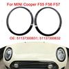 For Mini Cooper F55/F56/F57 14-21 Gloss Black Headlight+ Taillight Rings Trim