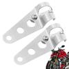 Scheinwerferhalterung Halterung - 28mm-36mm Gabelrohr Scheinwerferhalterung - 2 Befestigungsklammern für Motorrad, Motorrad, Roller