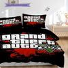 Grand Theft Auto V Urban Chaos Bedding 1 Duvet Cover 2 Pillowcase Without Core Duvet Cover And Pillowcase Bedding Set