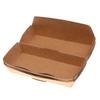 10Pcs Disposable Kraft Paper Hot Dog Boxes Oil Resistant Leakproof Coating for Backyard BBQ Camping Trips