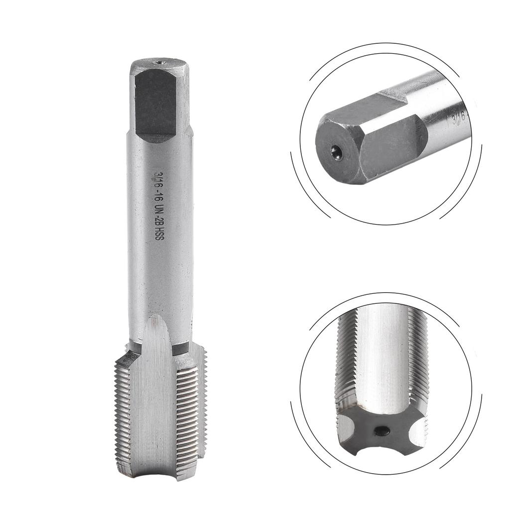 HSS 1-3/16 - 16 Thread Tap 1 3/16\"- 16 TPI Tapping Right Hand Free
