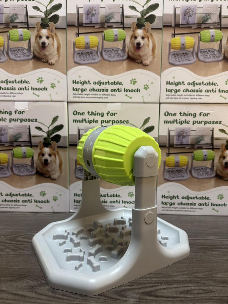 New Pet Feeder Educational Dog Toy Roller Leaking Food Ball Cat Slow Food Bowl Feeder Pet Supplies