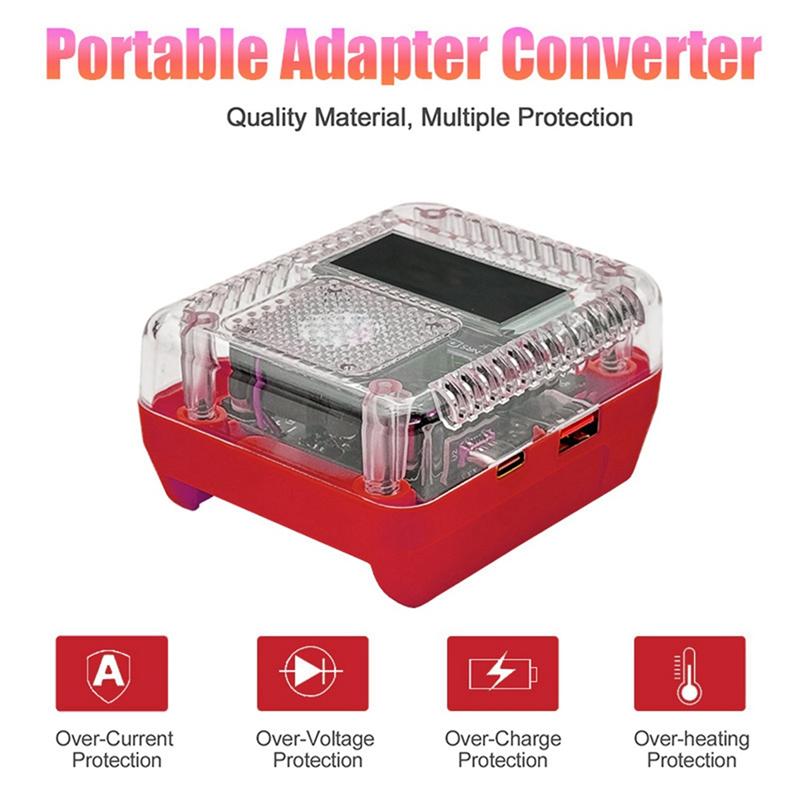 A96I-Lithium Battery Adapter Converter For For To Charger Conversion Charger Adapter For
