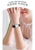 Orologio da Commute Quadrato al Quarzo Moda Retro Coreana da Donna Sanda