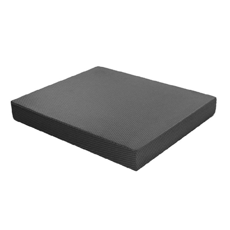 Soft Balance Mat 30x20x6cm Medium Hardness for Yoga Pilates and Core Workouts 6 Degree Hardness Balance Training Pad чёрный