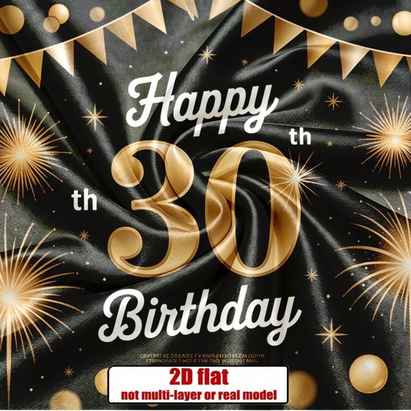 Party Backdrop Stars Sparkle Flat Golden Bunting Multi Family Weddings Birthdays Photo Booth Decor Front Door Decor