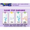 Kids Potty Training Reward Sticker Chart For Boys And Girls Habit Cultivation